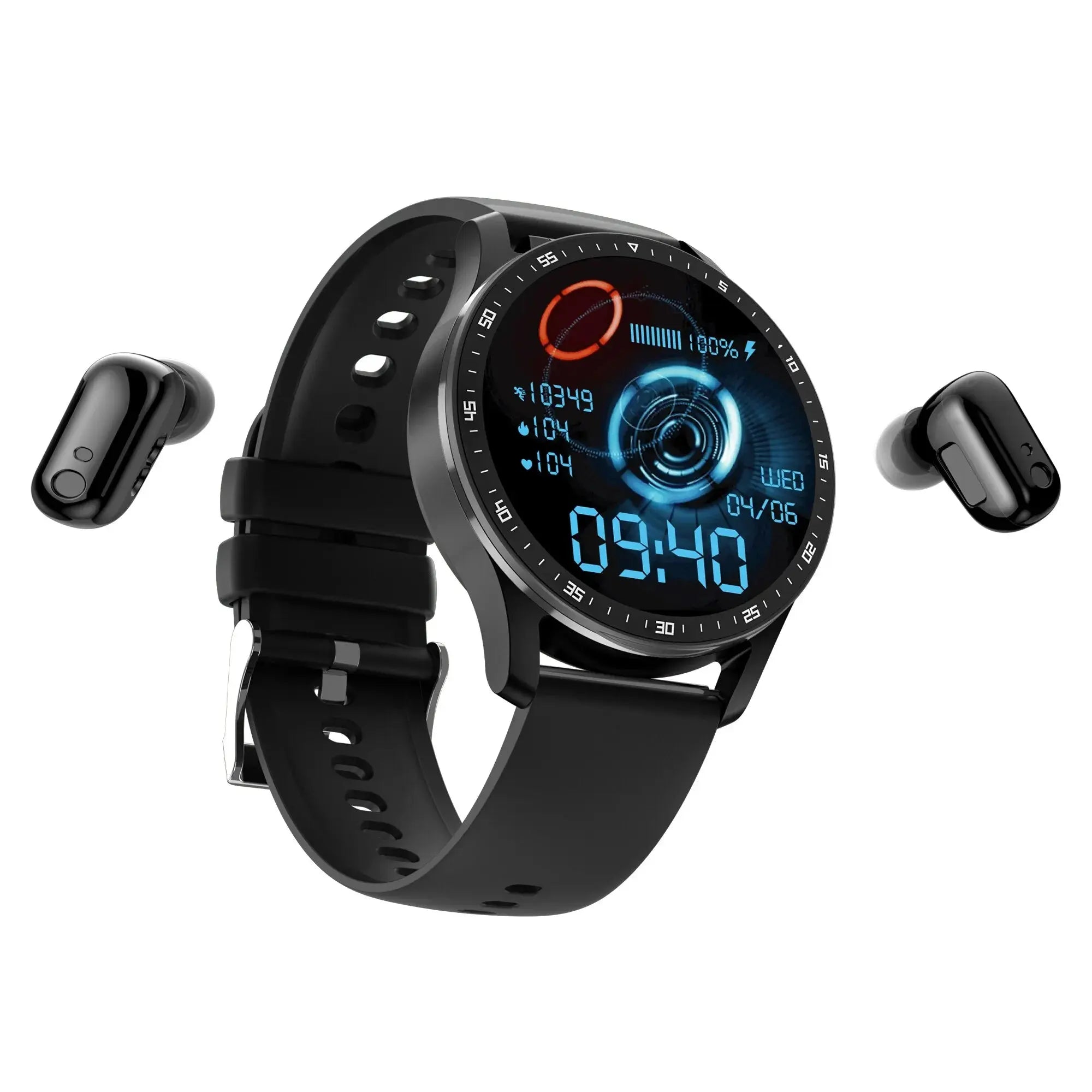 Alles in einem: Smartwatch mit Kopfhörer für Fitness und Gesundheit Alles in einem: Smartwatch mit Kopfhörer für Fitness und Gesundheit